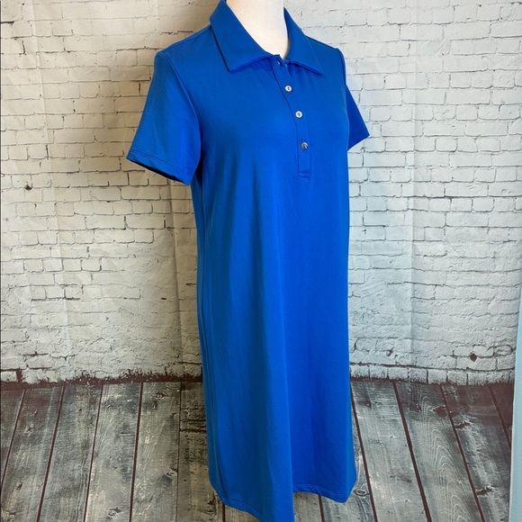 Tori Richard NWT Polo Dress Sunsational Terry Debbi Modal Casual Dress Sz Large - Picture 5 of 12